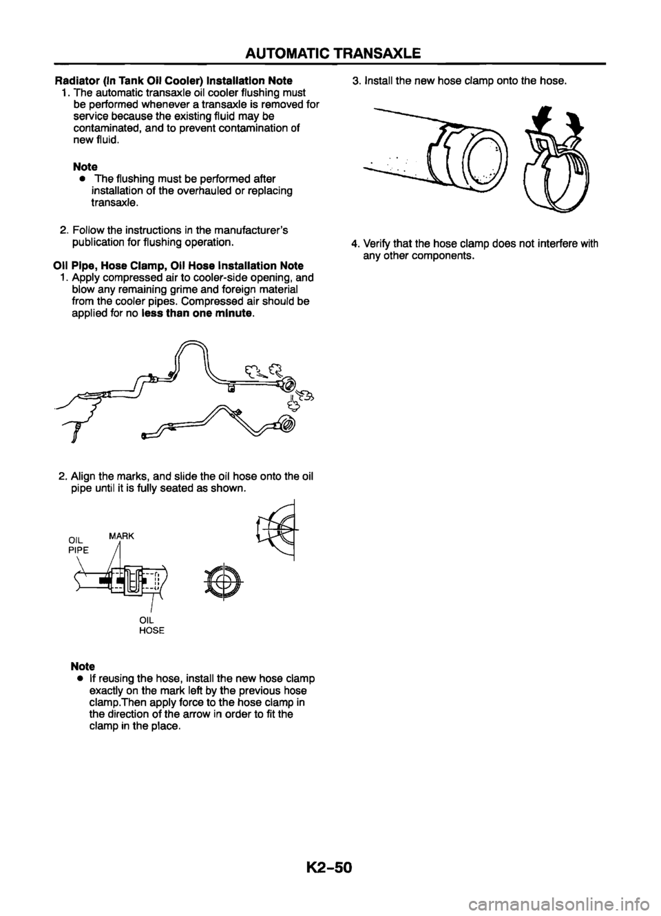 MAZDA 626 1999 Workshop Manual Suplement MAZDA 626 1999 Workshop Manual Suplement