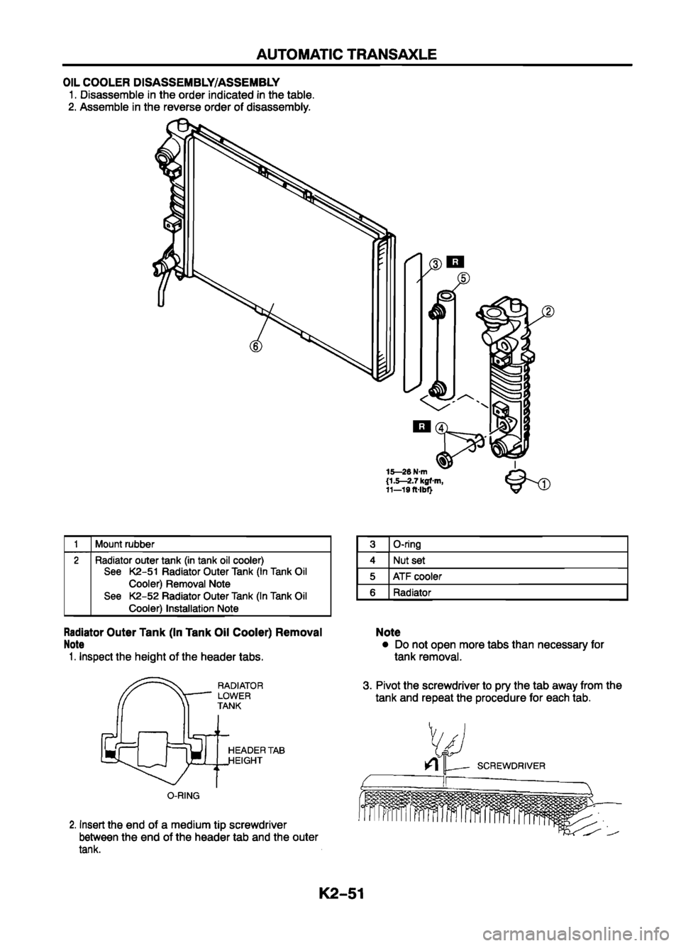 MAZDA 626 1999 Workshop Manual Suplement MAZDA 626 1999 Workshop Manual Suplement
