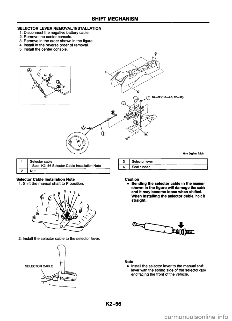 MAZDA 626 1999  Workshop Manual Suplement 