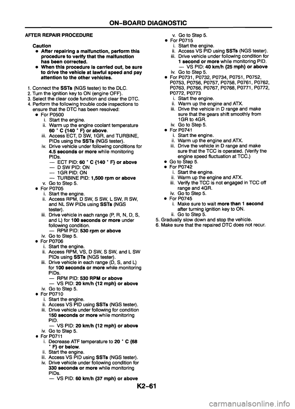 MAZDA 626 1999  Workshop Manual Suplement 