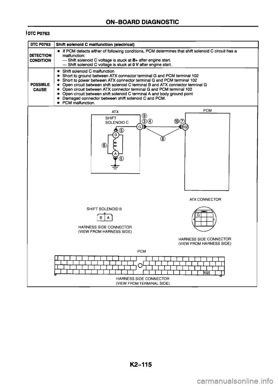 MAZDA 626 1999  Workshop Manual Suplement 