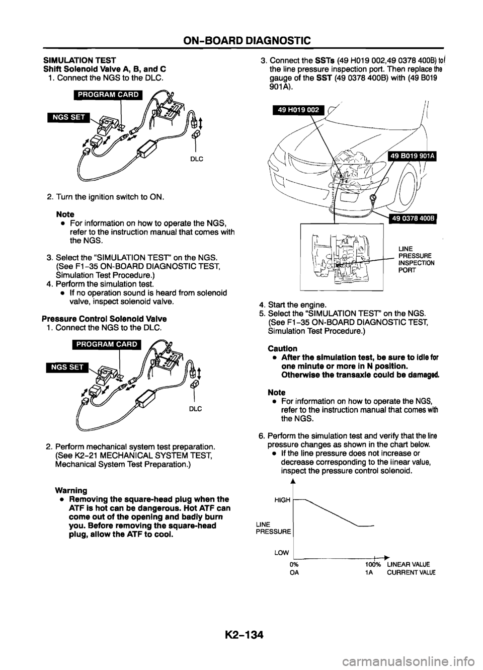 MAZDA 626 1999 Workshop Manual Suplement MAZDA 626 1999 Workshop Manual Suplement
