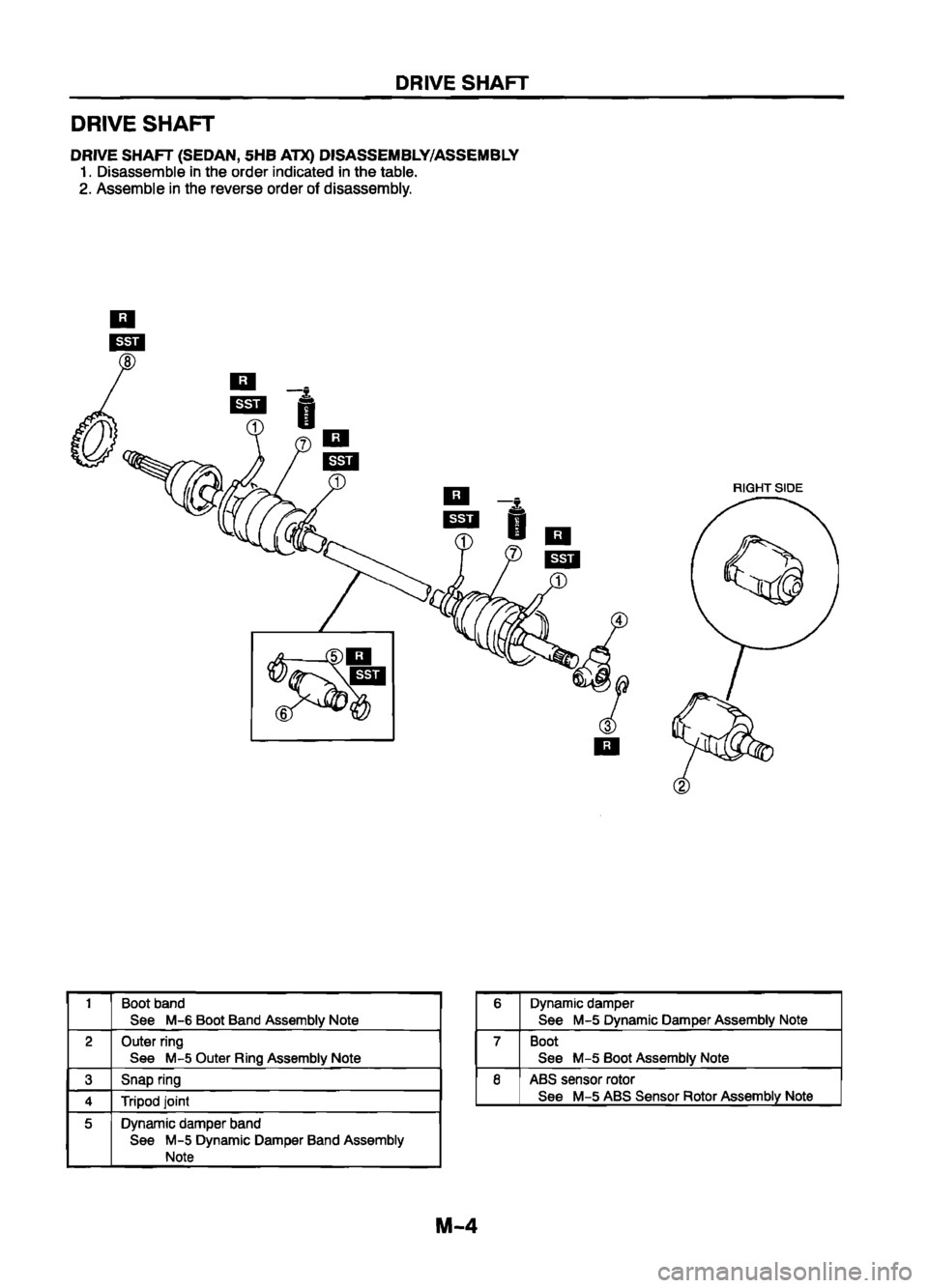 MAZDA 626 1999 Workshop Manual Suplement MAZDA 626 1999 Workshop Manual Suplement