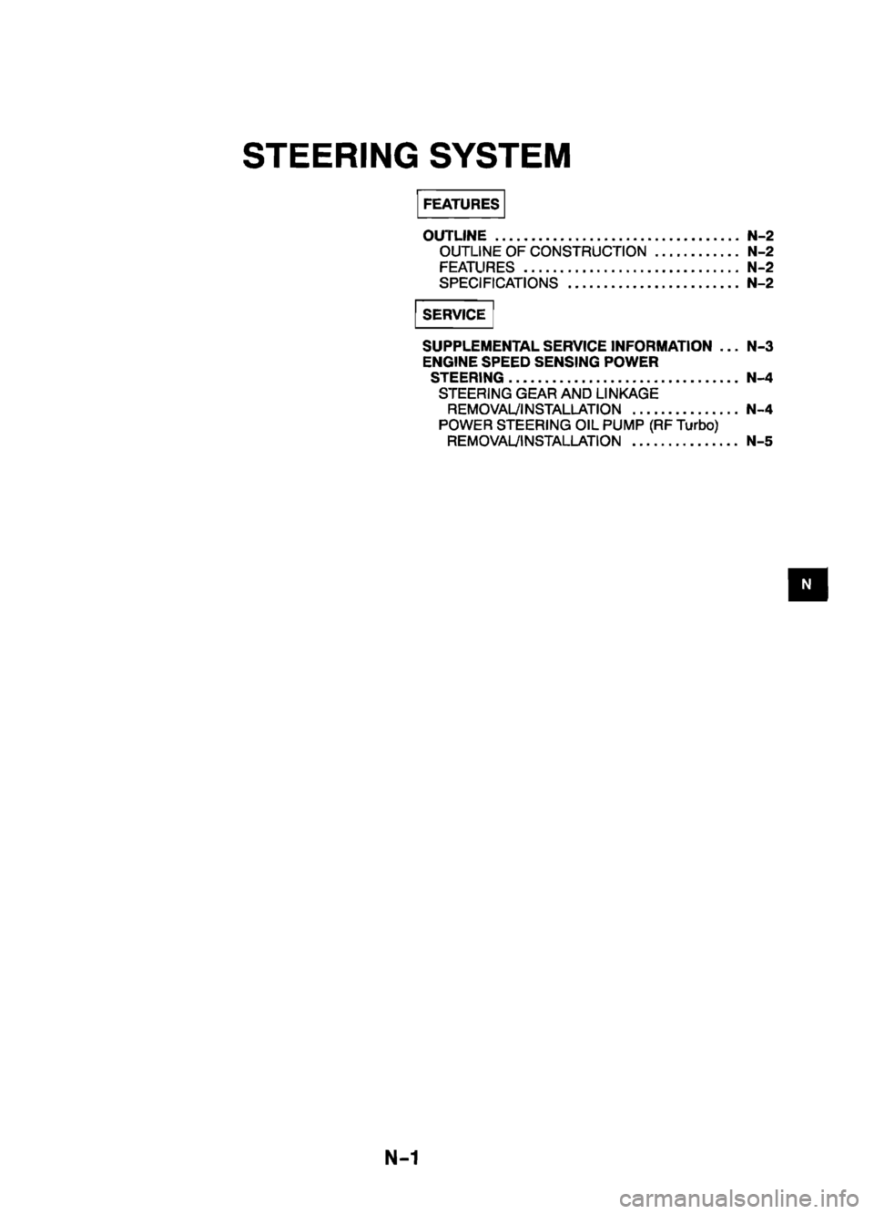 MAZDA 626 1999 Workshop Manual Suplement MAZDA 626 1999 Workshop Manual Suplement