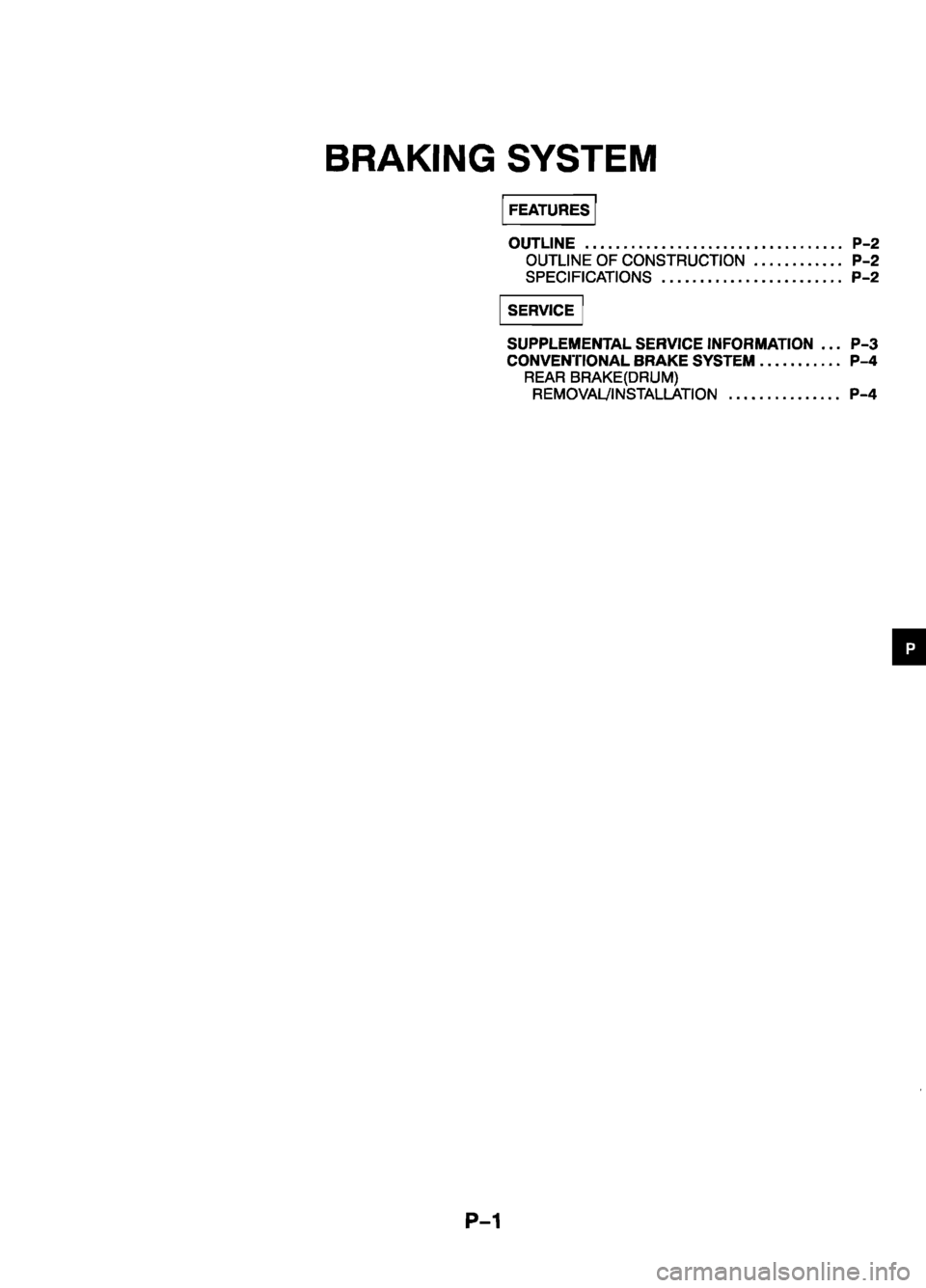 MAZDA 626 1999 Workshop Manual Suplement MAZDA 626 1999 Workshop Manual Suplement