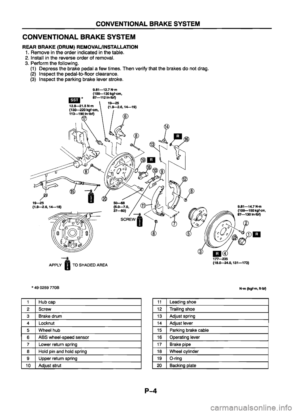 MAZDA 626 1999 Workshop Manual Suplement MAZDA 626 1999 Workshop Manual Suplement