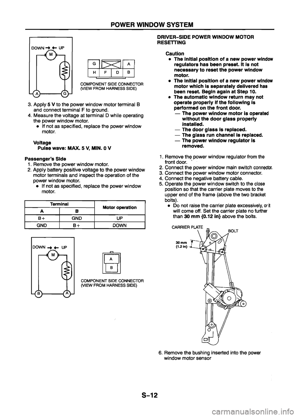 MAZDA 626 1999 Workshop Manual Suplement MAZDA 626 1999 Workshop Manual Suplement