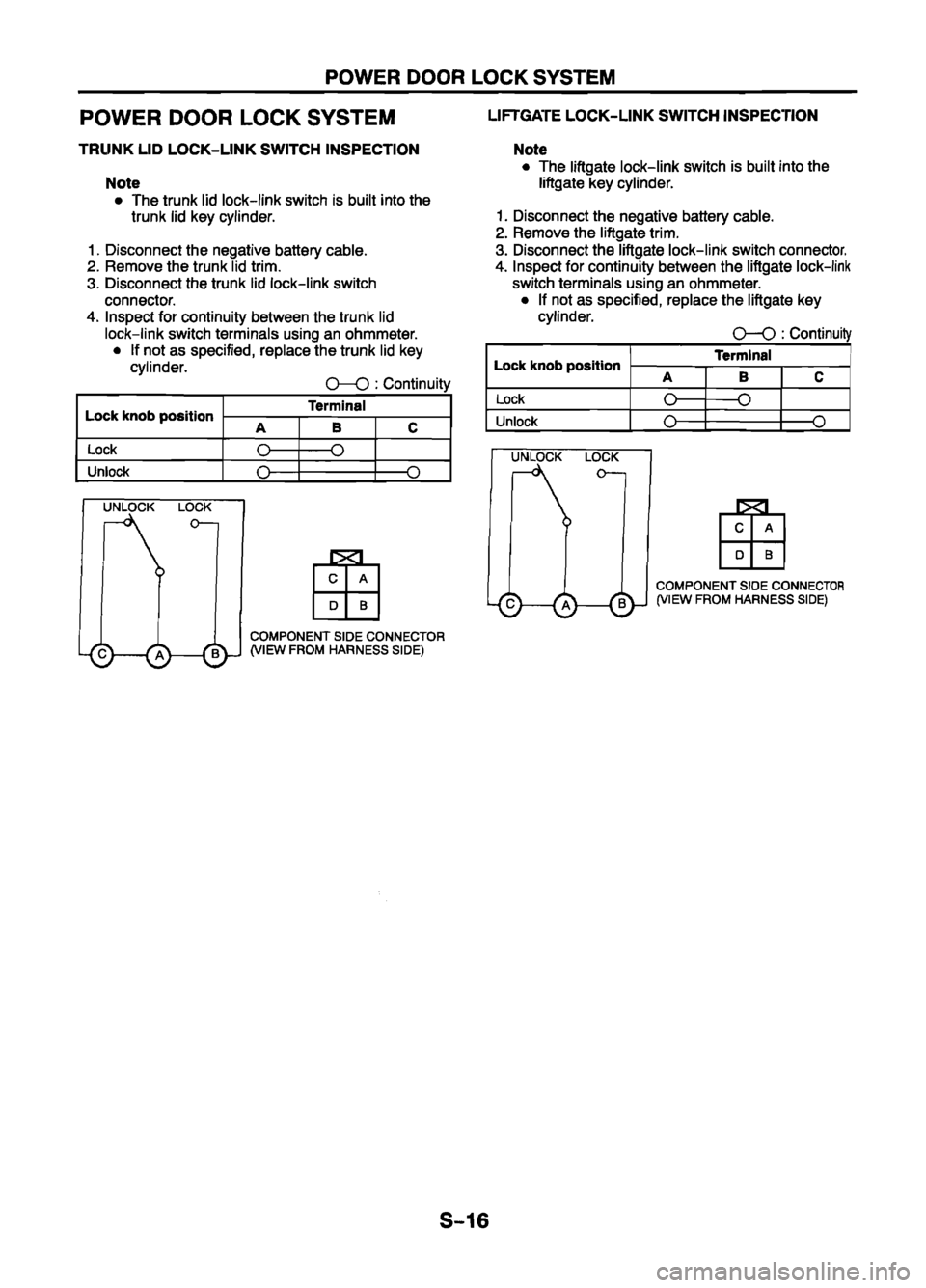 MAZDA 626 1999 Workshop Manual Suplement MAZDA 626 1999 Workshop Manual Suplement