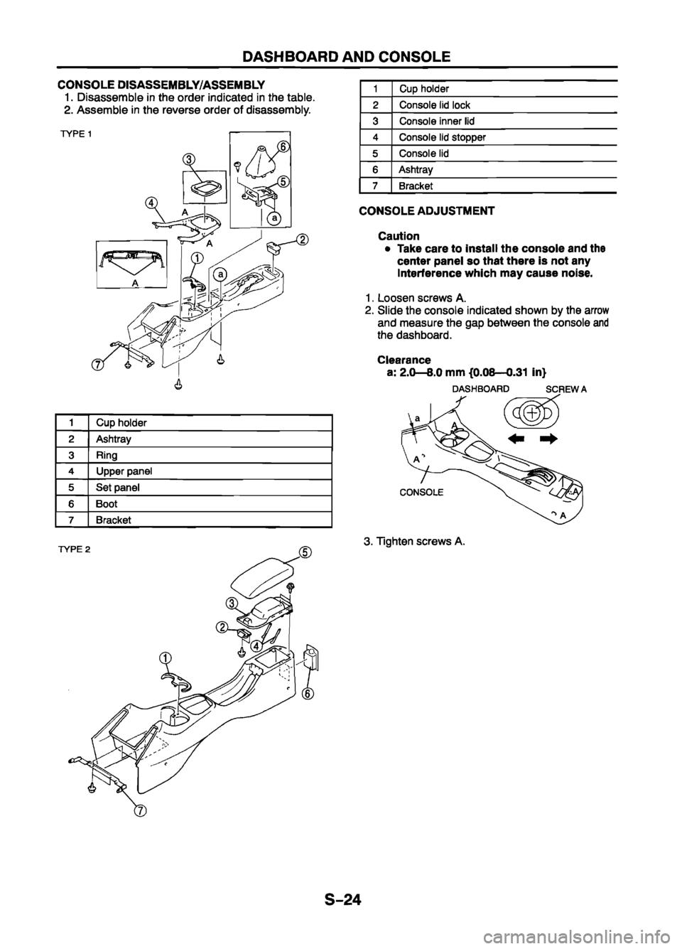 MAZDA 626 1999  Workshop Manual Suplement 