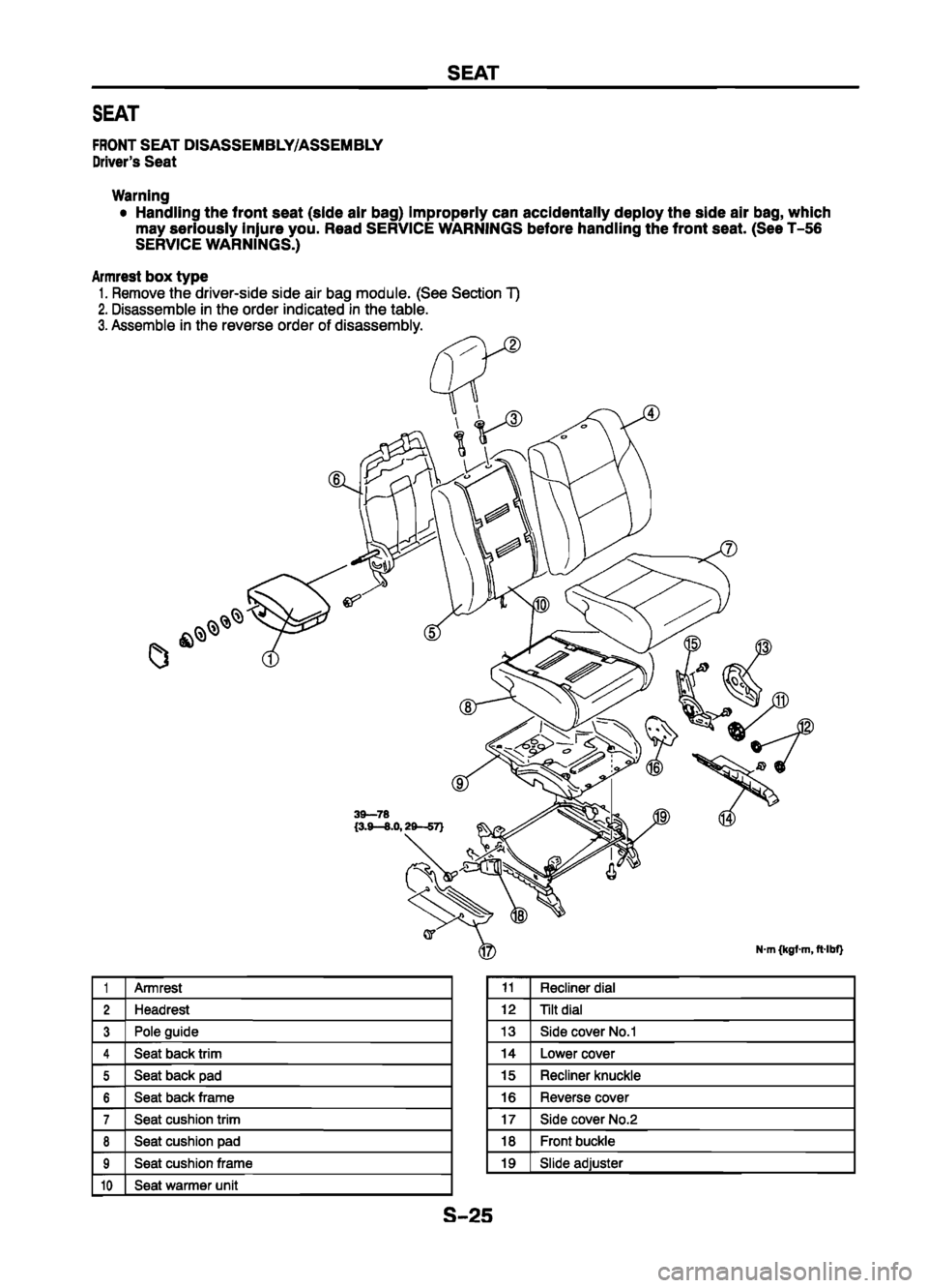 MAZDA 626 1999  Workshop Manual Suplement 
