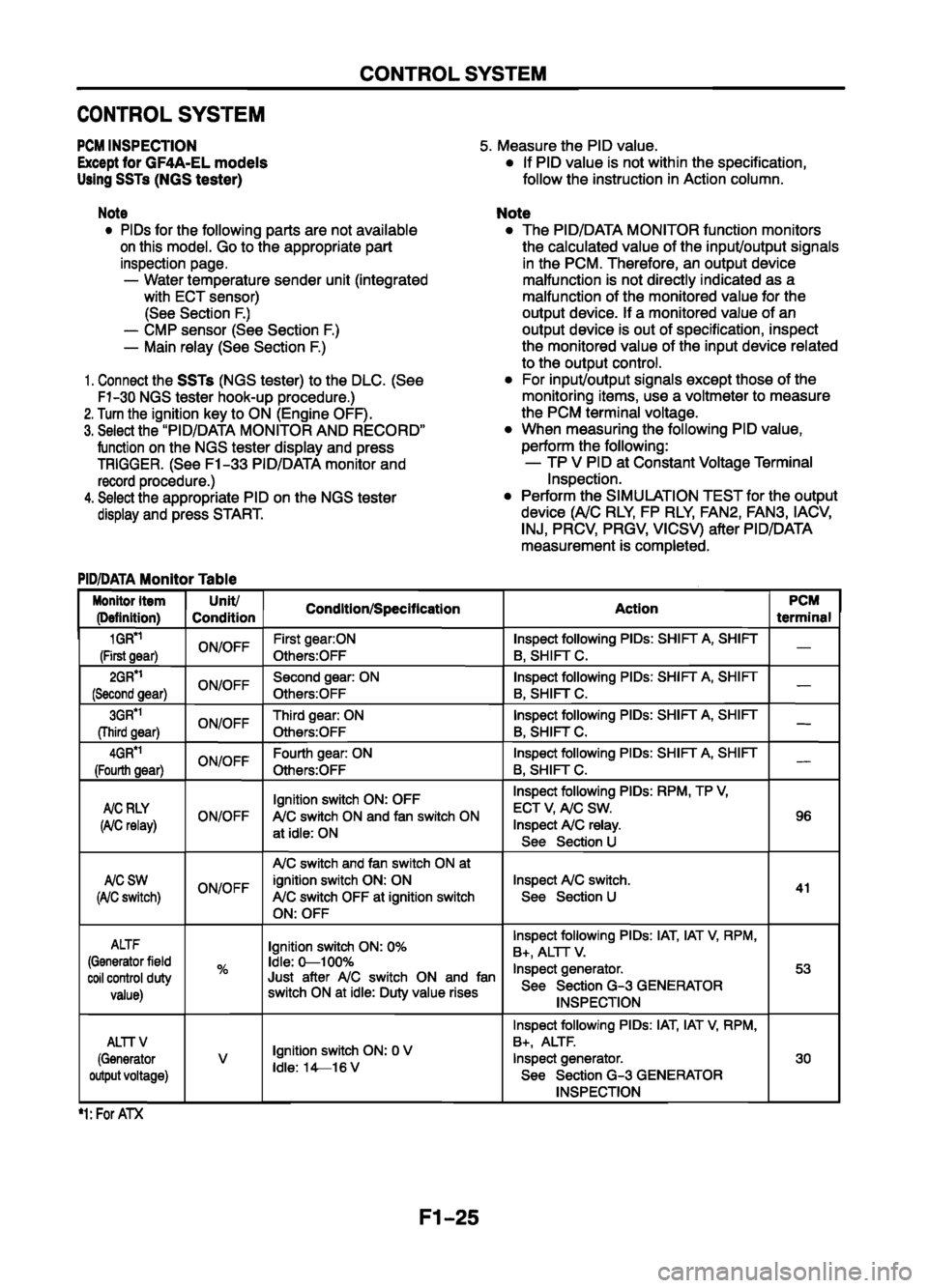 MAZDA 626 1999 Suplement Service Manual MAZDA 626 1999 Suplement Service Manual