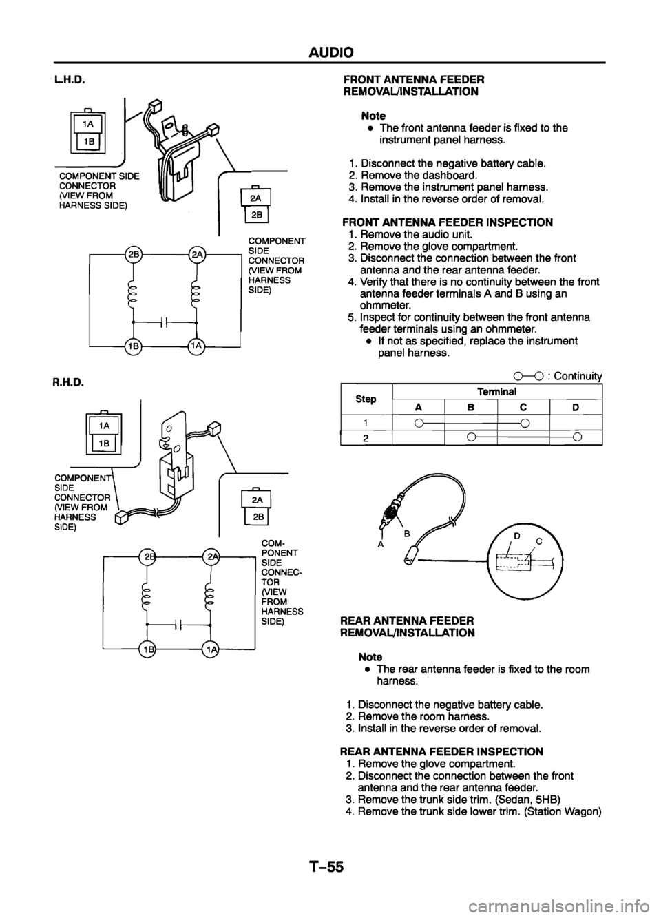 MAZDA 626 1999 Workshop Manual Suplement MAZDA 626 1999 Workshop Manual Suplement