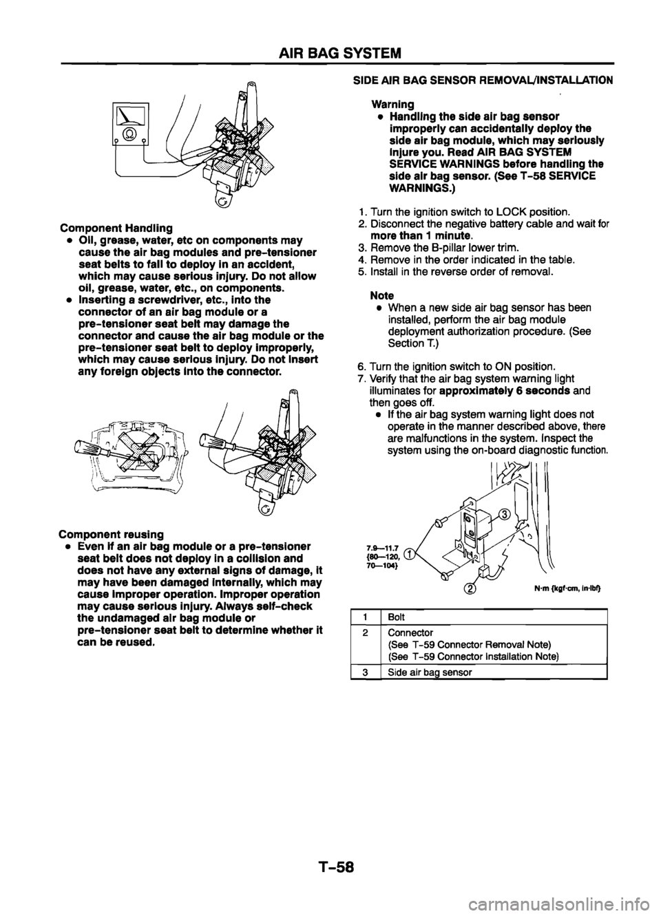 MAZDA 626 1999 Workshop Manual Suplement MAZDA 626 1999 Workshop Manual Suplement