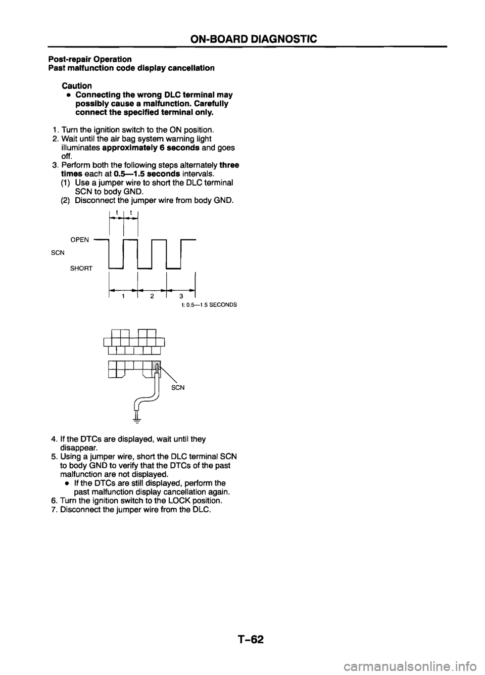 MAZDA 626 1999 Workshop Manual Suplement MAZDA 626 1999 Workshop Manual Suplement