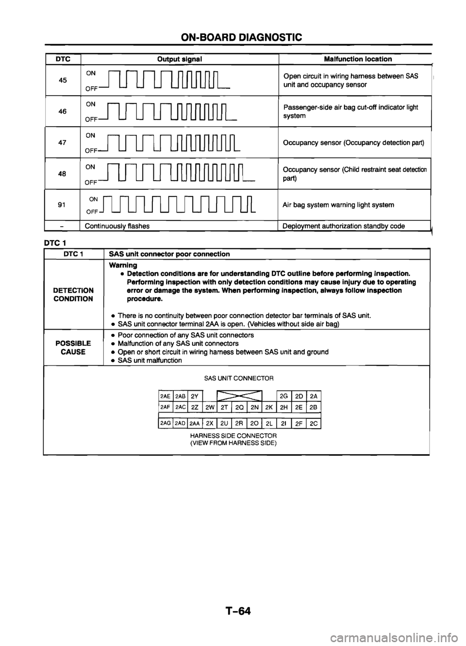 MAZDA 626 1999 Workshop Manual Suplement MAZDA 626 1999 Workshop Manual Suplement