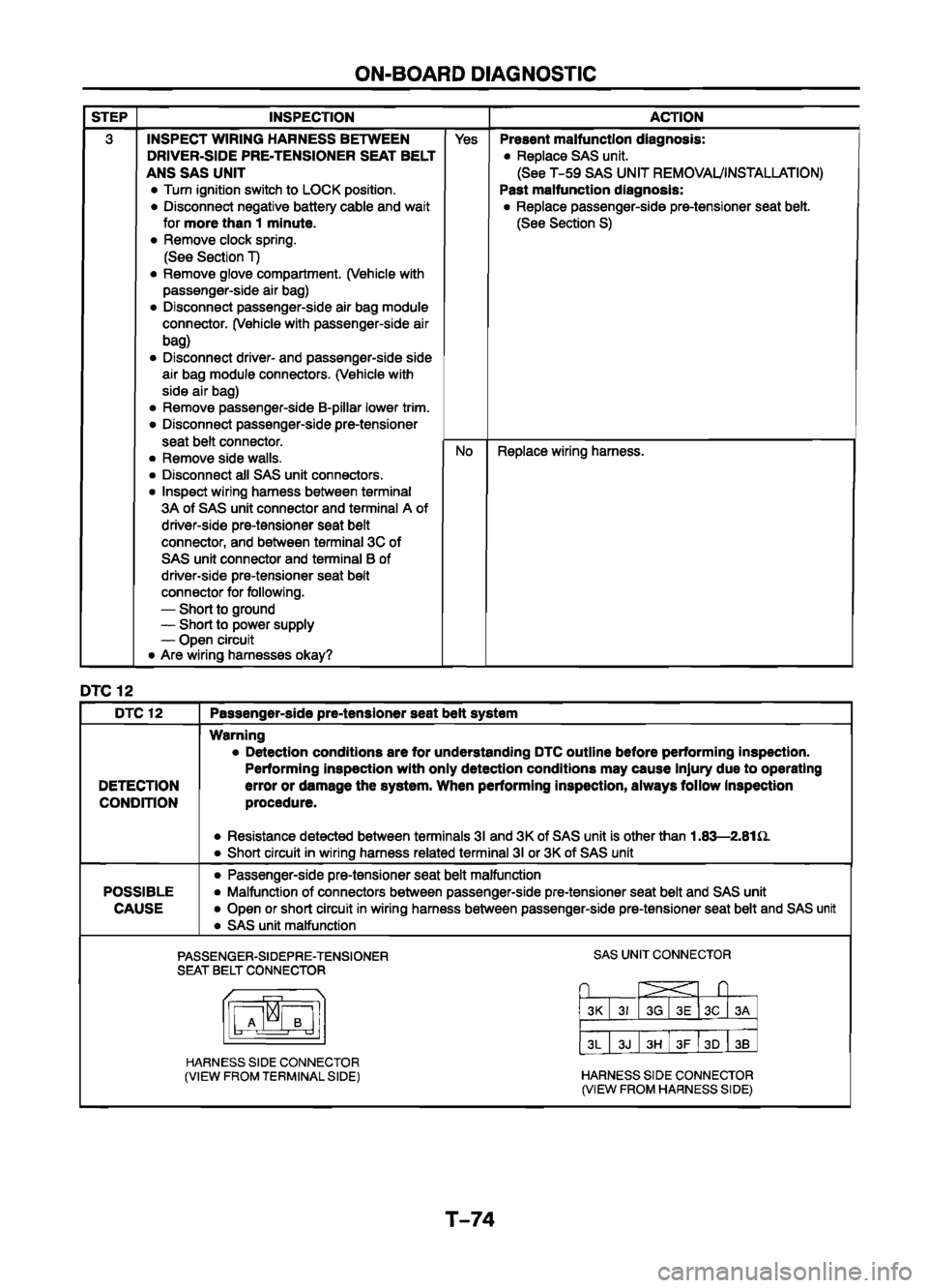 MAZDA 626 1999  Workshop Manual Suplement 