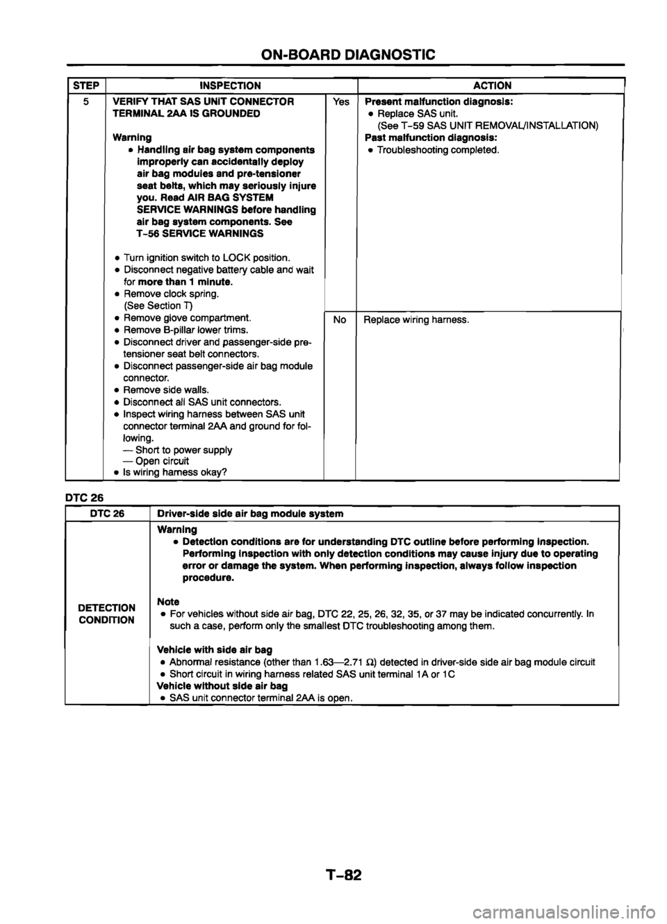 MAZDA 626 1999 Workshop Manual Suplement MAZDA 626 1999 Workshop Manual Suplement
