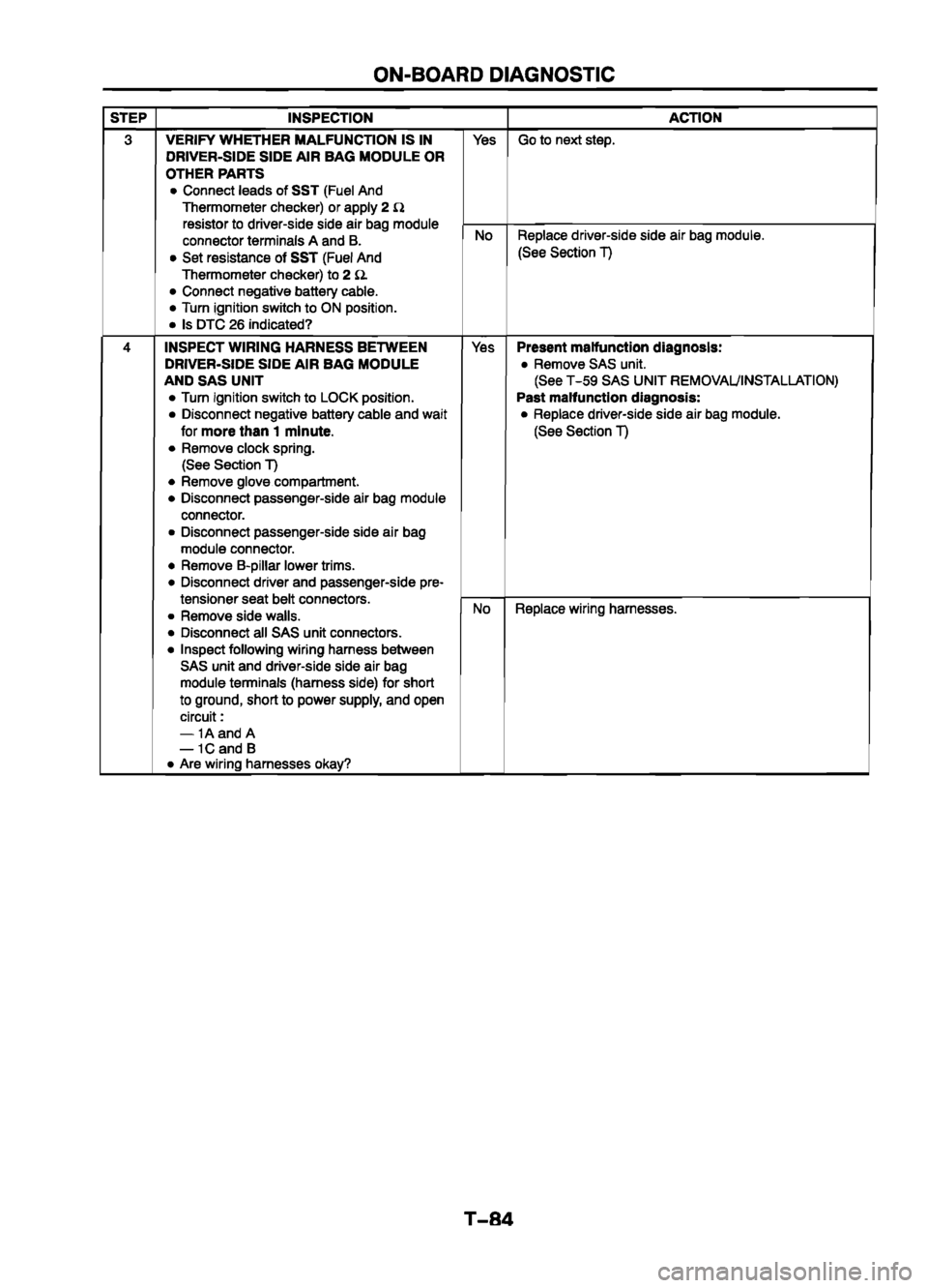 MAZDA 626 1999 Workshop Manual Suplement MAZDA 626 1999 Workshop Manual Suplement