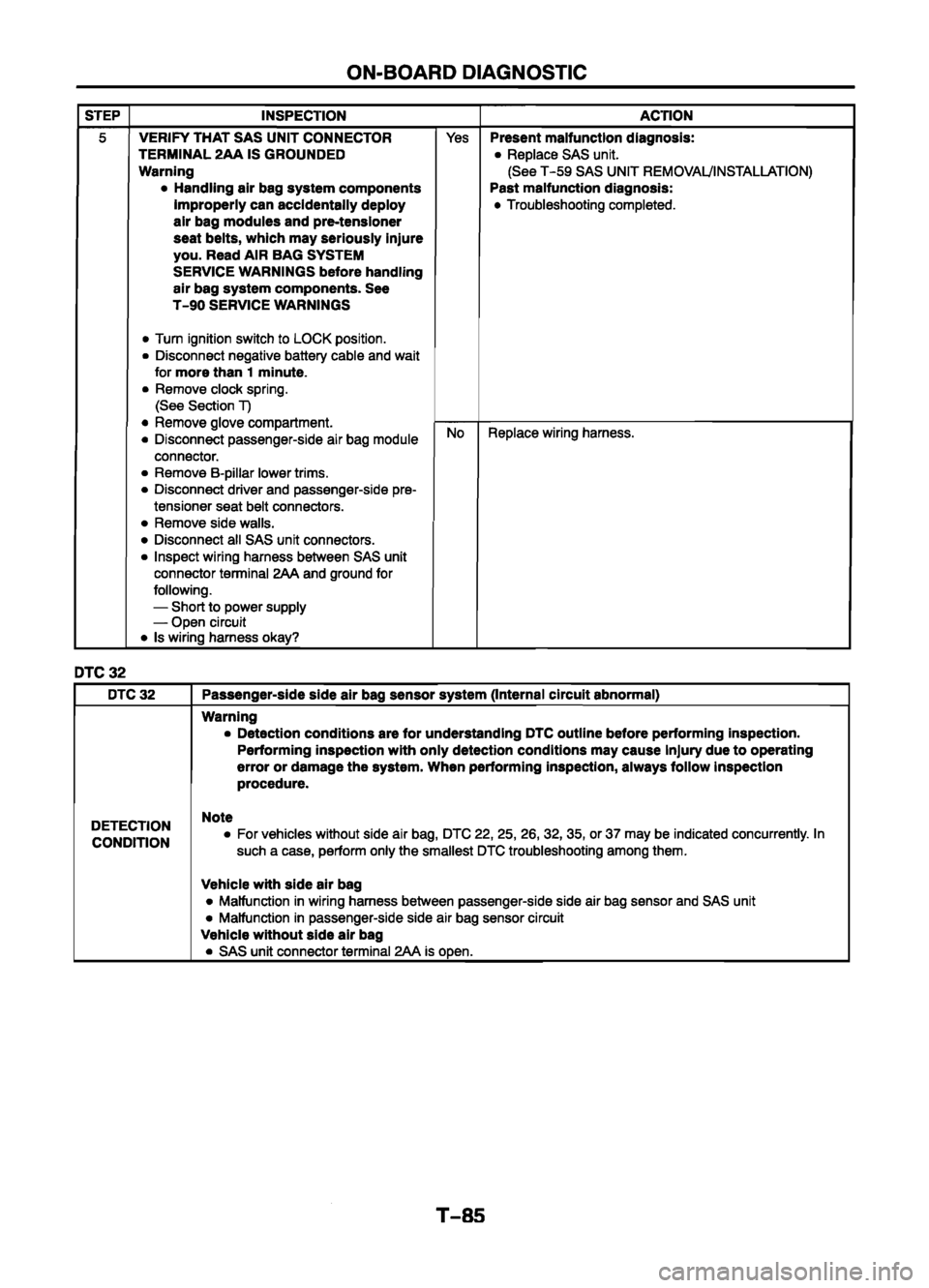 MAZDA 626 1999 Workshop Manual Suplement MAZDA 626 1999 Workshop Manual Suplement