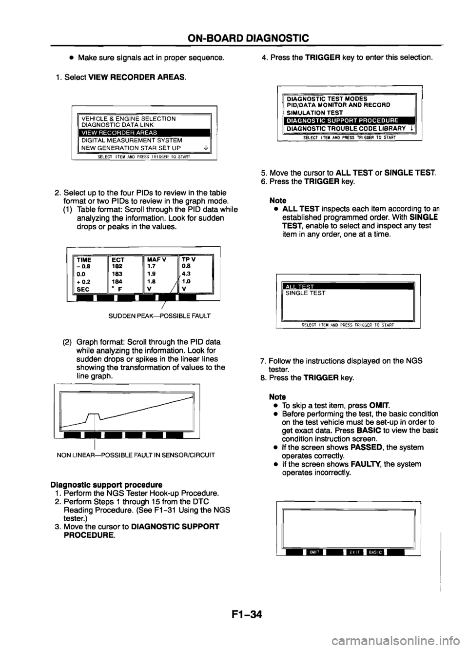 MAZDA 626 1999 Suplement Repair Manual MAZDA 626 1999 Suplement Repair Manual