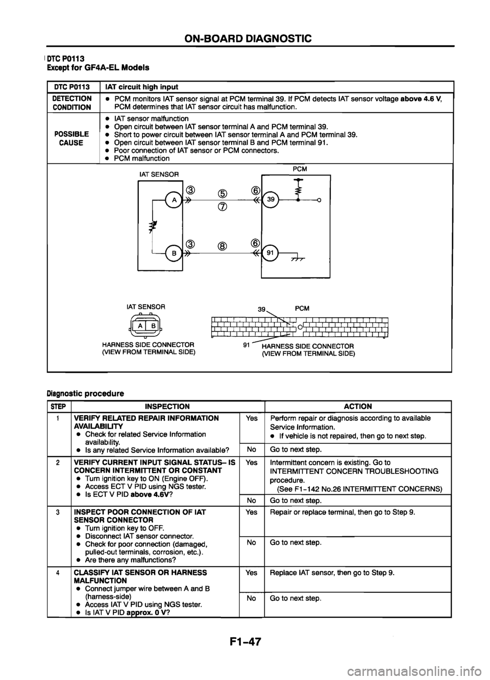 MAZDA 626 1999 Suplement Repair Manual MAZDA 626 1999 Suplement Repair Manual
