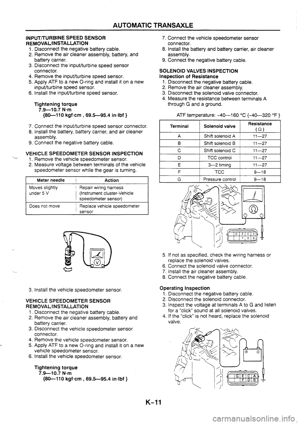 MAZDA 626 1997  Workshop Manual 