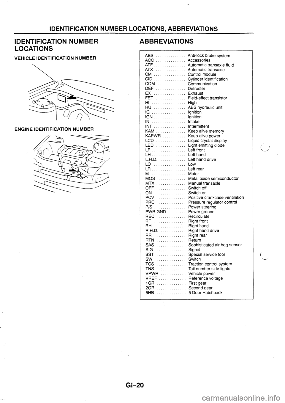 MAZDA 626 1997 Owners Manual 
