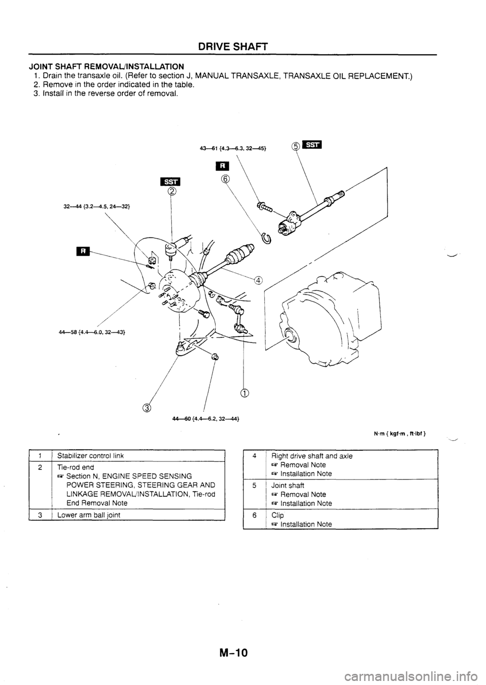MAZDA 626 1997 Workshop Manual MAZDA 626 1997 Workshop Manual