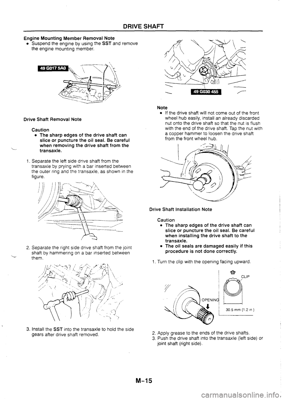 MAZDA 626 1997 Workshop Manual MAZDA 626 1997 Workshop Manual
