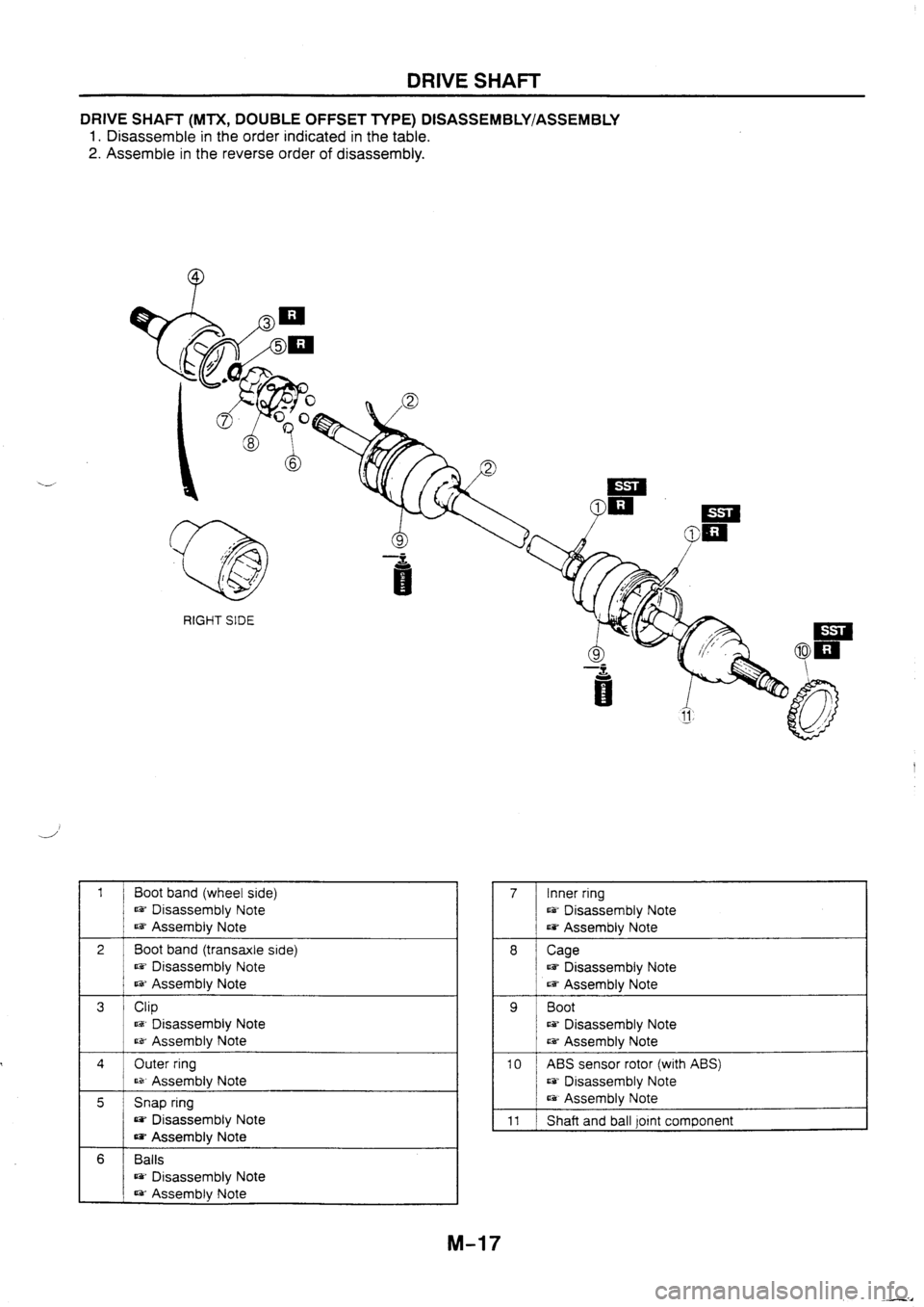 MAZDA 626 1997 Workshop Manual MAZDA 626 1997 Workshop Manual