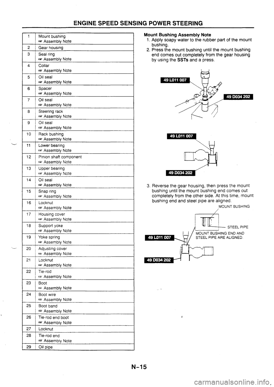 MAZDA 626 1997  Workshop Manual 