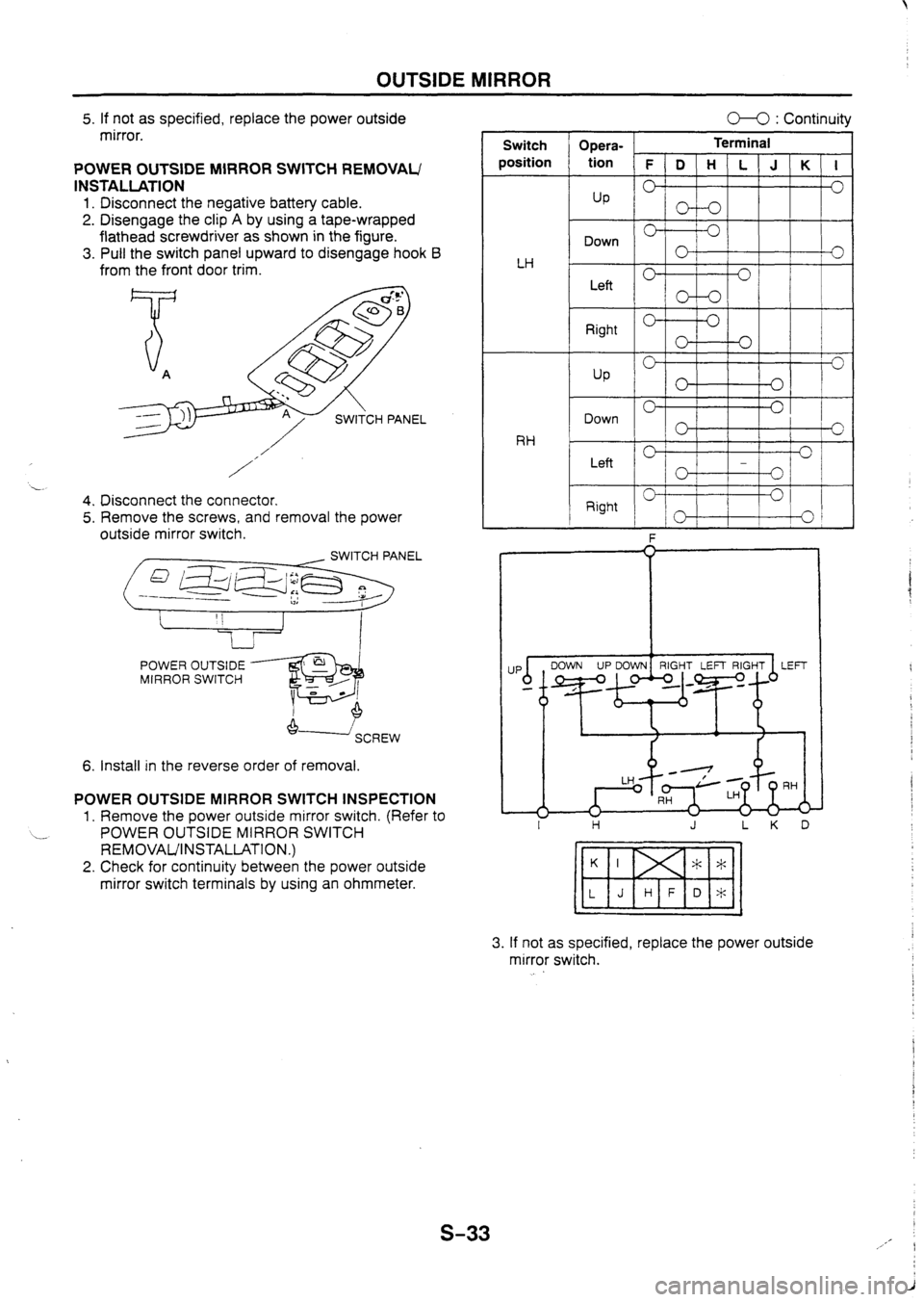 MAZDA 626 1997  Workshop Manual 