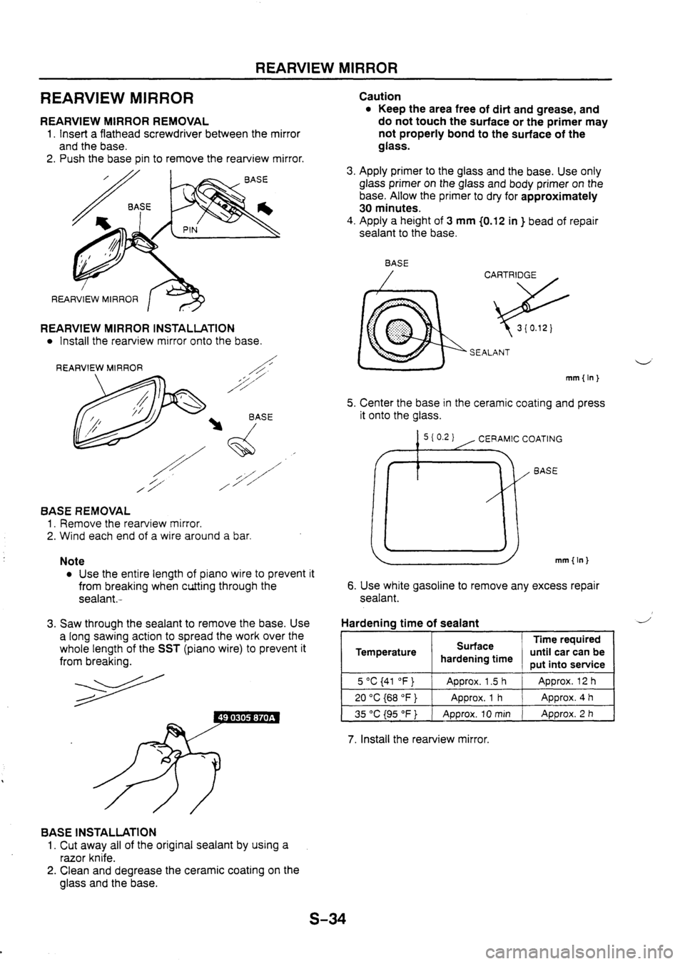 MAZDA 626 1997  Workshop Manual 