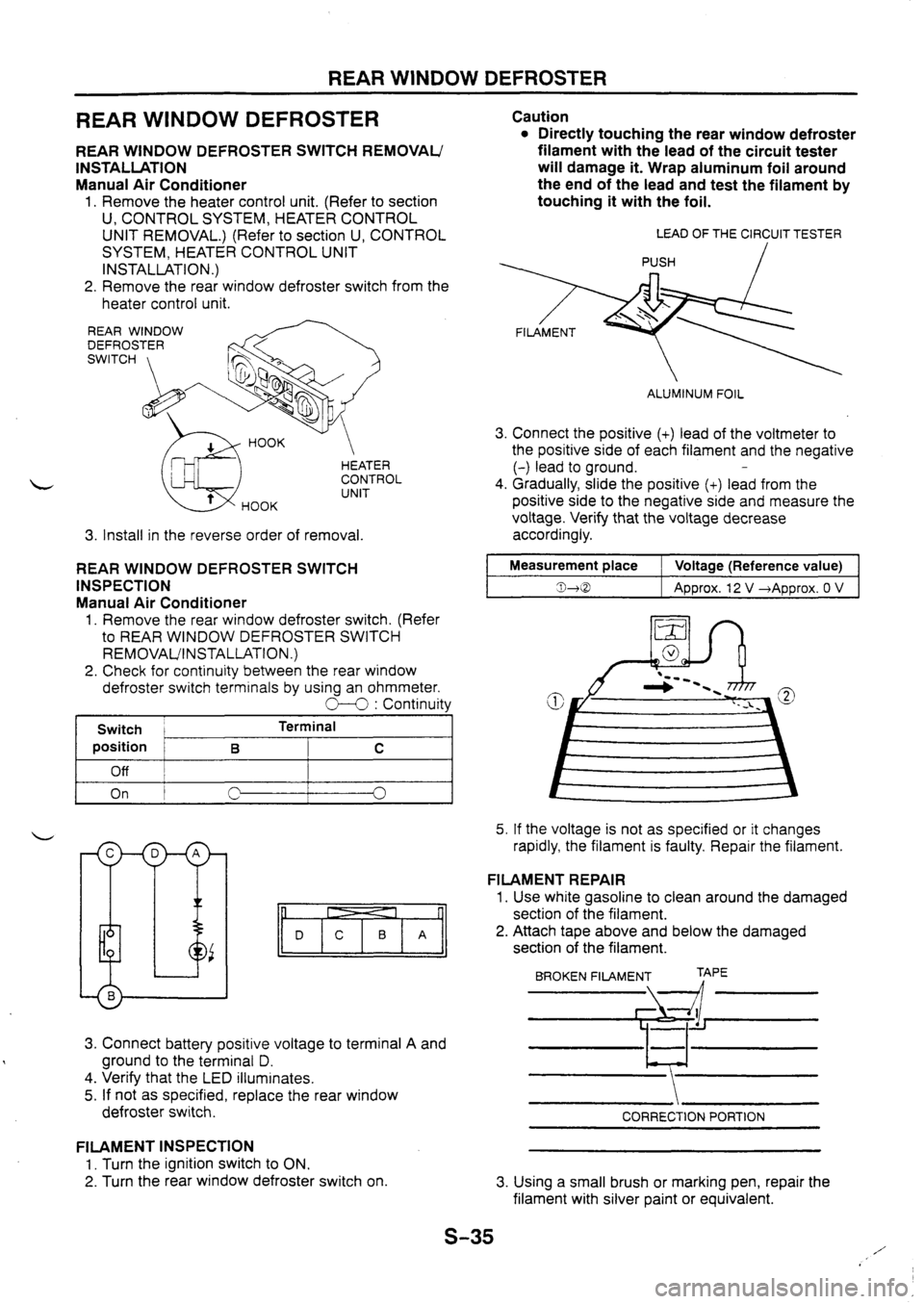 MAZDA 626 1997  Workshop Manual 