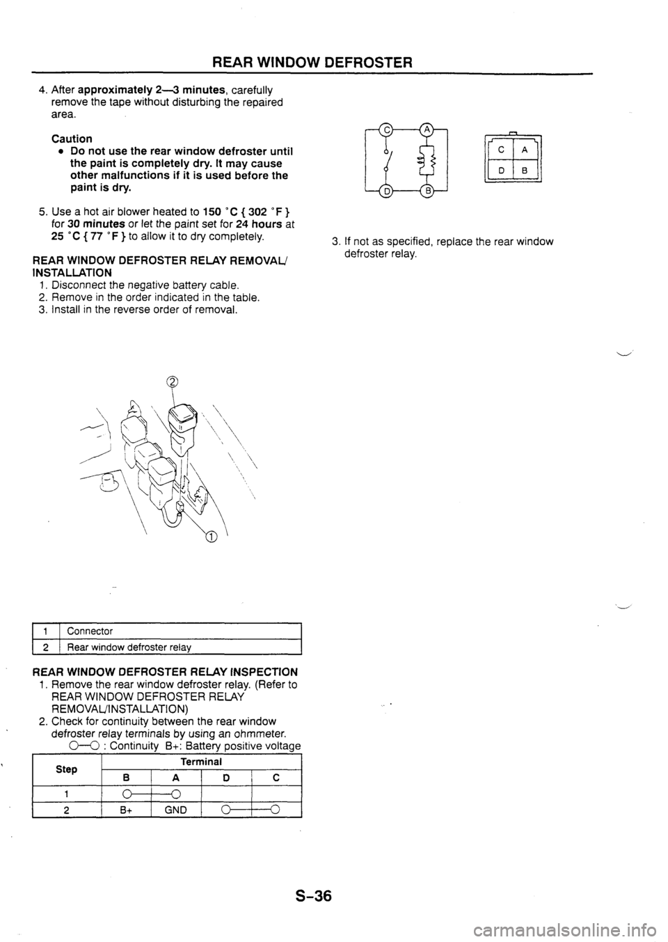 MAZDA 626 1997  Workshop Manual 