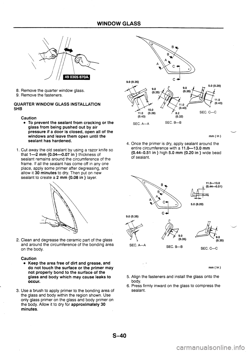 MAZDA 626 1997  Workshop Manual 