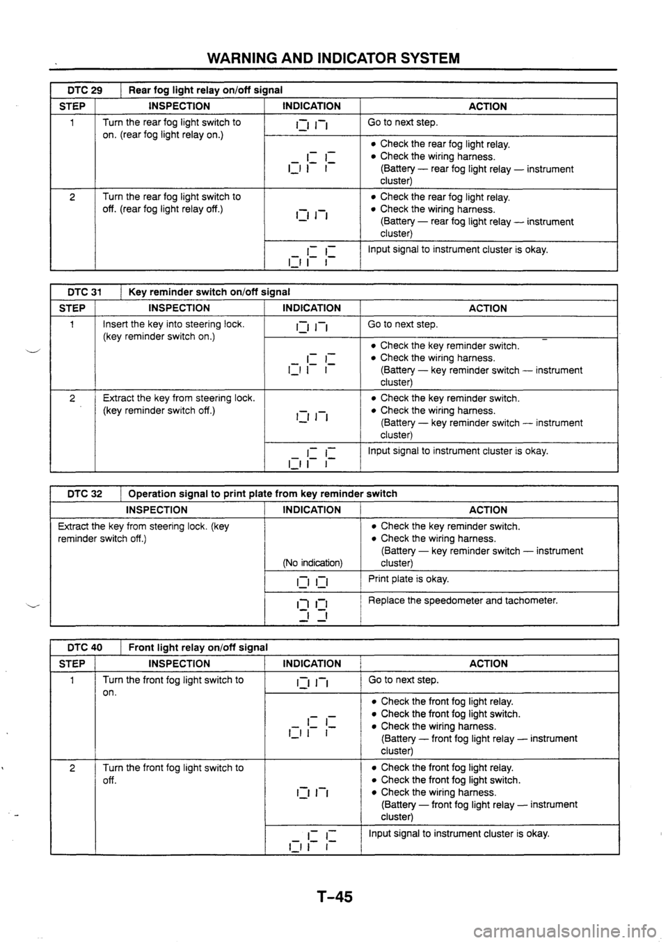 MAZDA 626 1997  Workshop Manual 