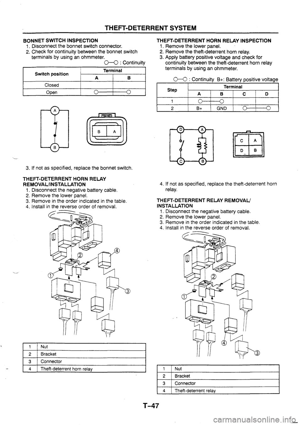 MAZDA 626 1997  Workshop Manual 