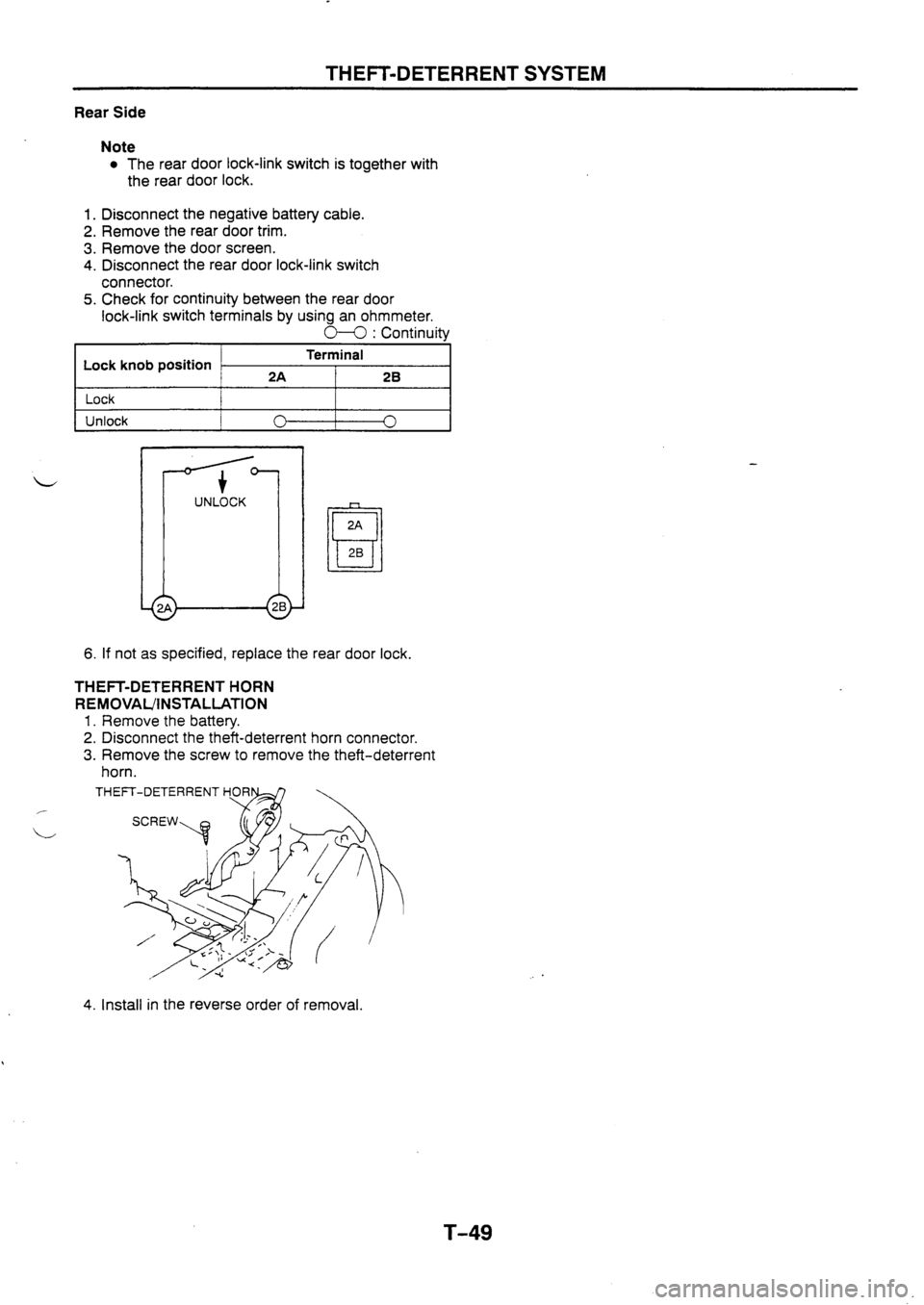 MAZDA 626 1997  Workshop Manual 