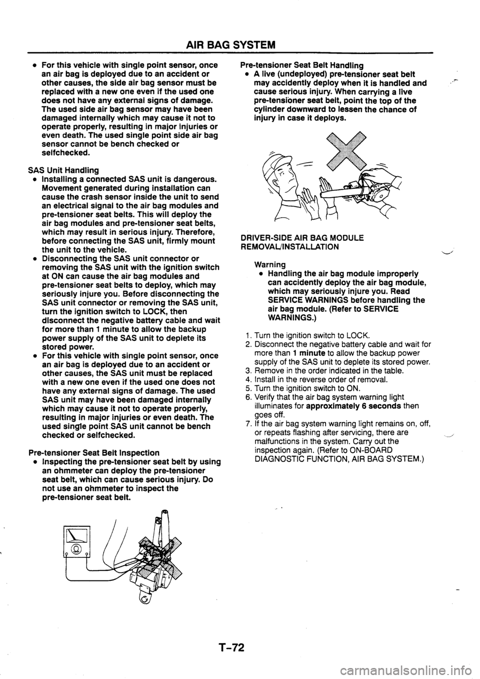 MAZDA 626 1997  Workshop Manual 