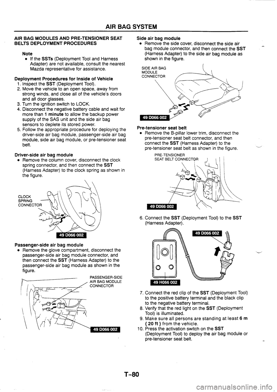 MAZDA 626 1997  Workshop Manual 