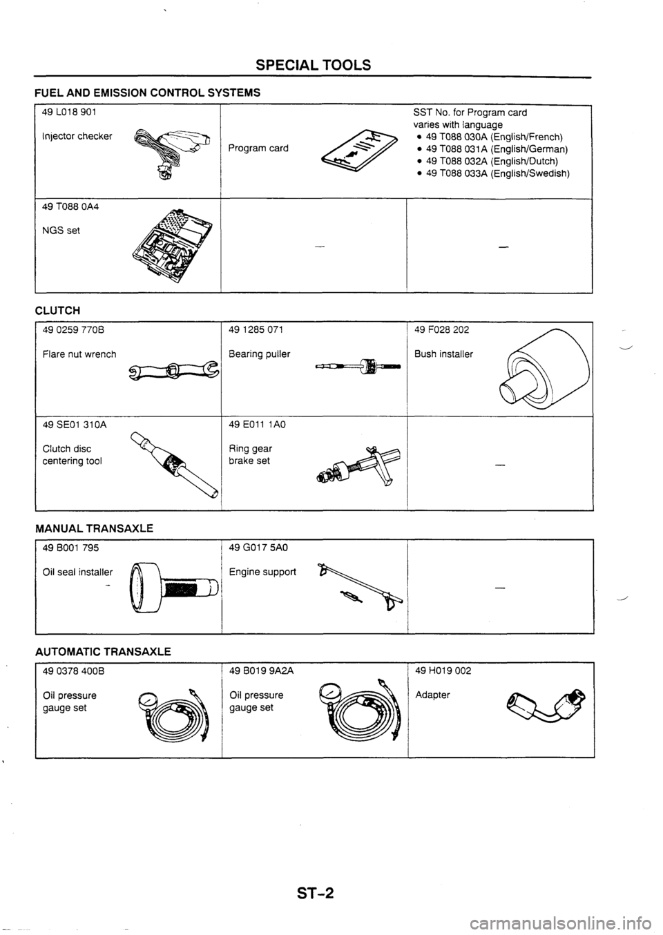 MAZDA 626 1997  Workshop Manual 