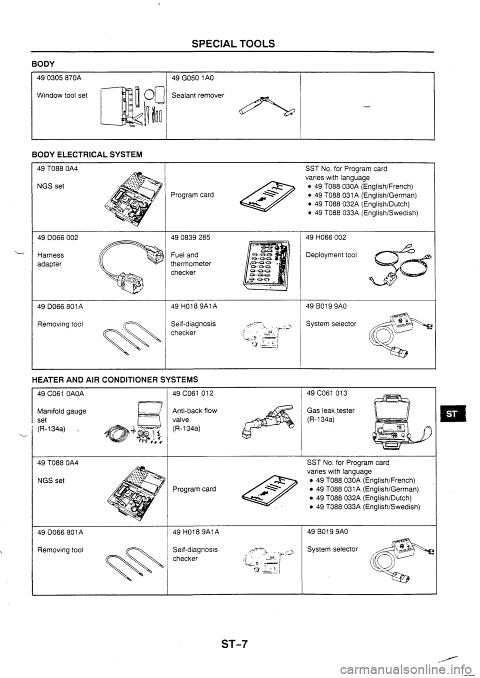 MAZDA 626 1997  Workshop Manual 