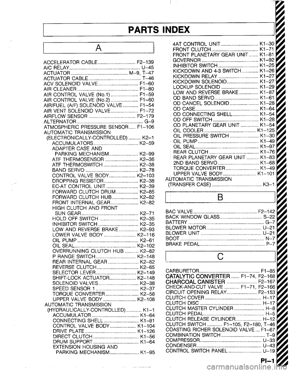 MAZDA B2200 1992 Workshop Manual MAZDA B2200 1992 Workshop Manual