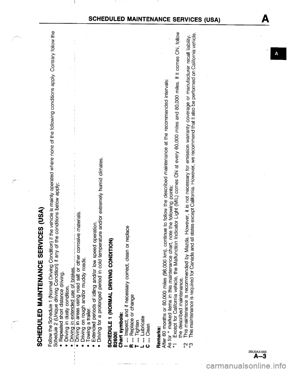 MAZDA B2200 1992 Owners Manual MAZDA B2200 1992 Owners Manual