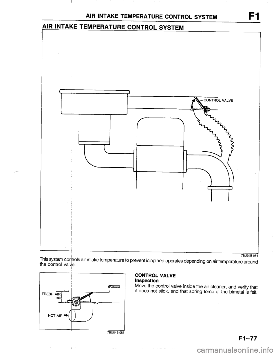 MAZDA B2200 1992 Workshop Manual MAZDA B2200 1992 Workshop Manual