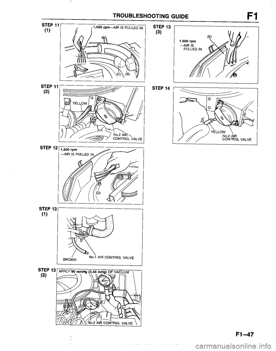 MAZDA B2600I 1992  Workshop Manual 