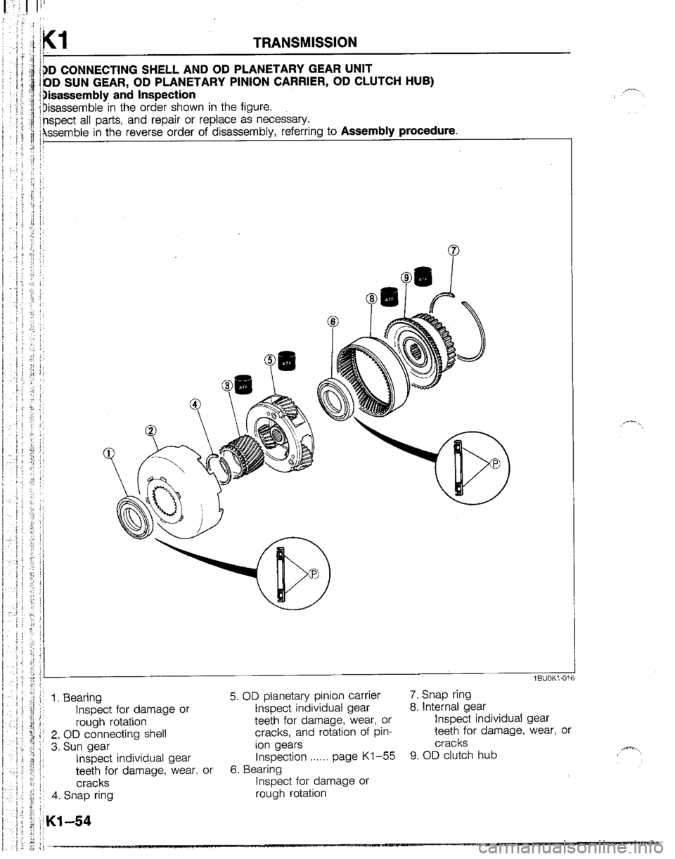 MAZDA B2600I 1992 Workshop Manual MAZDA B2600I 1992 Workshop Manual