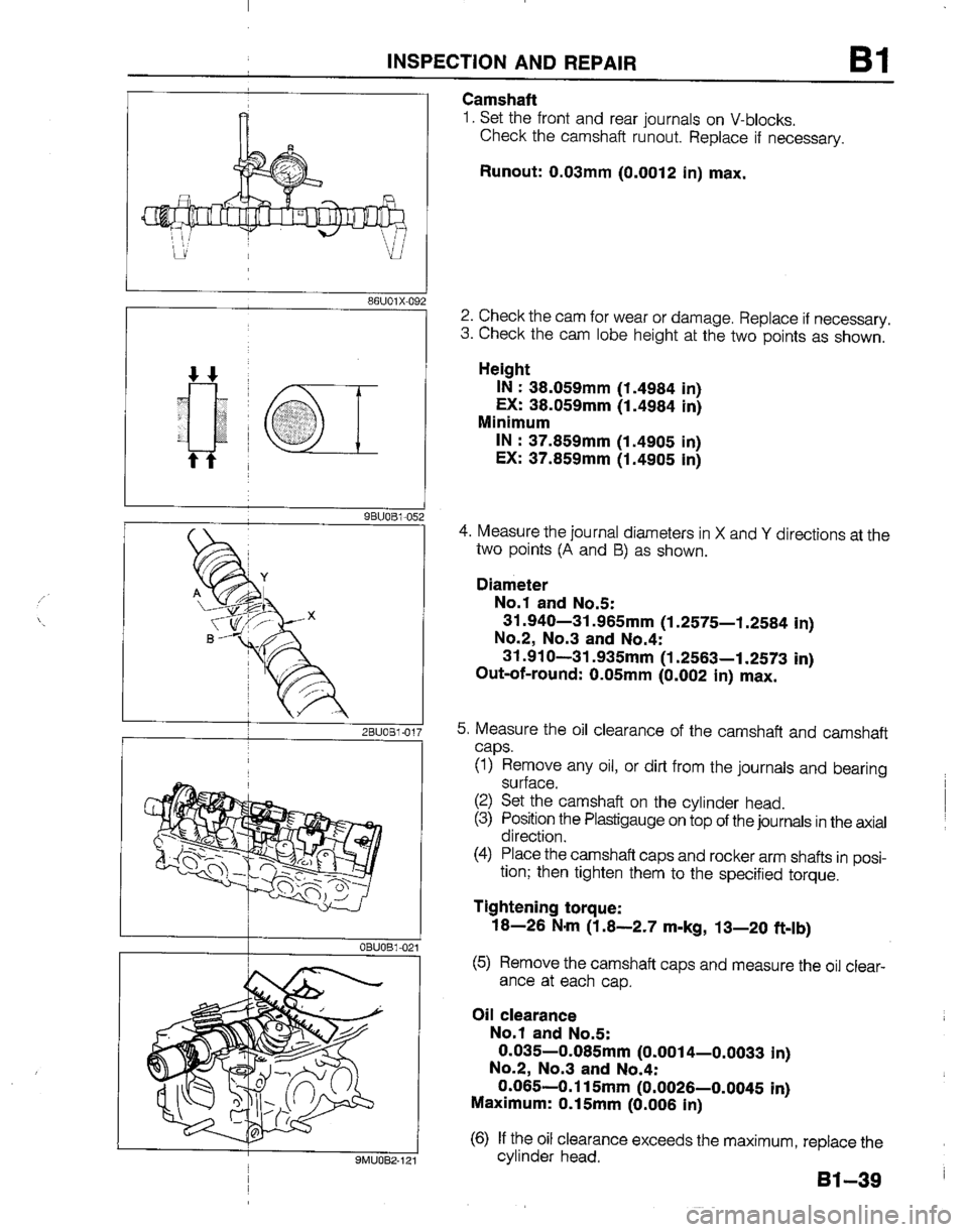 MAZDA B2600I 1992 Manual PDF 