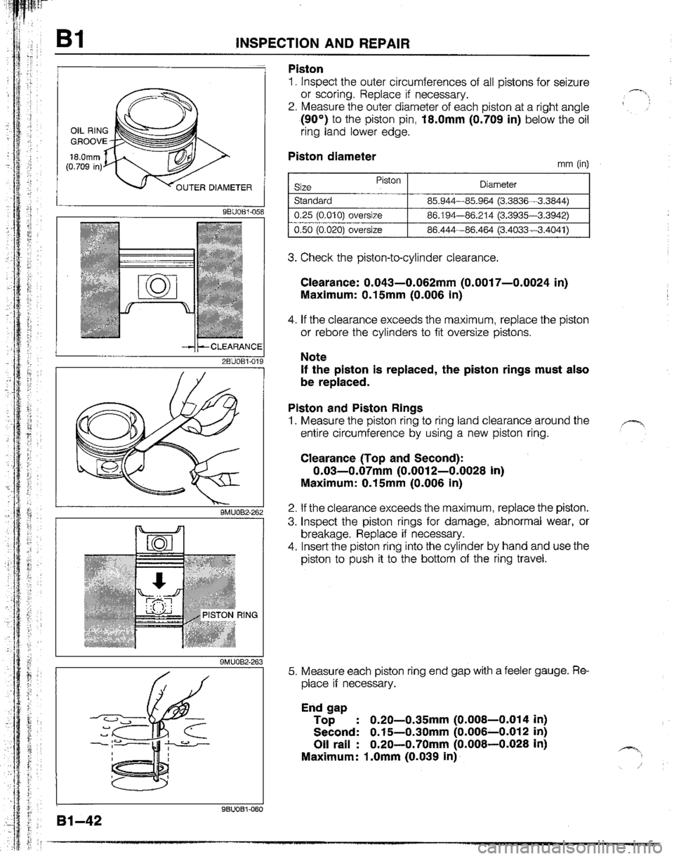 MAZDA B2600I 1992 Manual PDF 